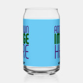 MODERNES EDITABLE SWAG SKY BLAUE BILD TEMPLATE DOSENGLAS (Links)