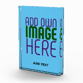 MODERNES EDITABLE SWAG SKY BLAUE BILD TEMPLATE FOTOBLOCK (Rechts)