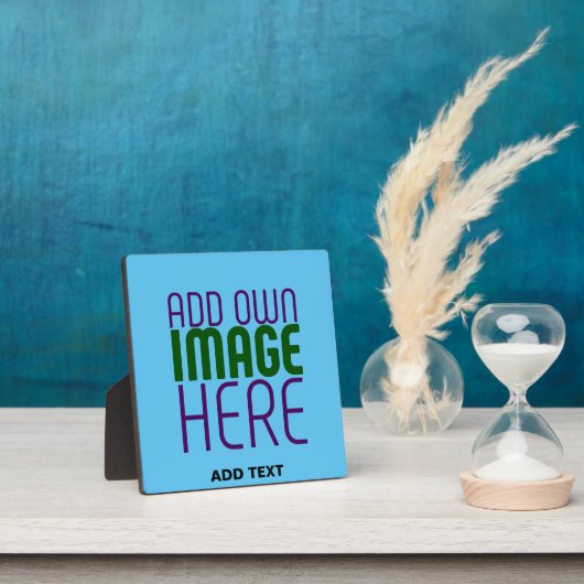 MODERNES EDITABLE SWAG SKY BLAUE BILD TEMPLATE FOTOPLATTE (InSitu)