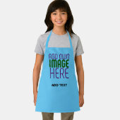 MODERNES EDITABLE SWAG SKY BLAUE BILD TEMPLATE SCHÜRZE (Insitu)