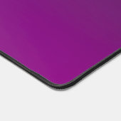 Modernes Editierbares Mit Monogramm Text & Lila Om Schreibtischunterlage (Ecke)