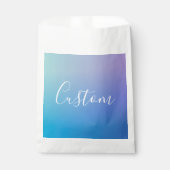 Modernes Editierbares Skriptschreiben | Farbenfroh Geschenktütchen (Vorderseite)