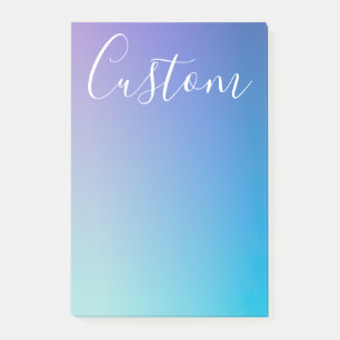 Modernes Editierbares Skriptschreiben   Farbenfroh Post-it Klebezettel