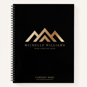 Modernes Editor für Realtor-Logos für Real-Anwesen Notizblock