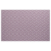 Modernes Eggplant Lila Ikat-Muster Stoff (Fat Quarter (45,7 x 55,9 cm))