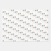 Modernes Eid Mubarak Geschenkpapier Set (Vorderseite 2)