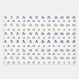 Modernes Eid Mubarak Geschenkpapier Set