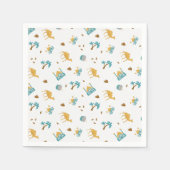 Modernes Eid Mubarak Ramadan & Eid Napkins Serviette (Vorderseite)