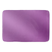 Modernes, einfach lila Wellenmuster Badematte (Vorderseite)