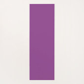 Modernes, einfach lila Wellenmuster Yogamatte (Rückseite)