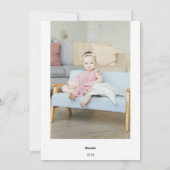 Modernes, einfach zu bestellendes Weihnachten Drei (Rückseite)