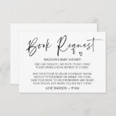 Modernes einfaches begleitkarte (Vorne/Hinten)