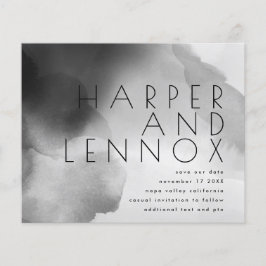 Modernes Einfaches Budget Minimalistisches rettete Flyer