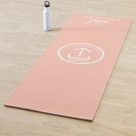 Modernes, einfaches Business-Logo Yogamatte