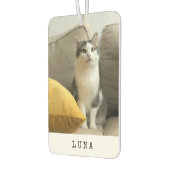 Modernes einfaches Cat Foto Autolufterfrischer (Links)