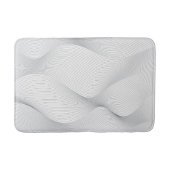 Modernes, einfaches, cooles, abstraktes Bewegungsm Badematte (Vorderseite)