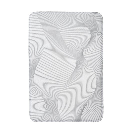 Modernes, einfaches, cooles, abstraktes Bewegungsm Badematte (Vorderseite Vertikal)