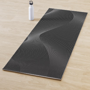 Modernes, einfaches, cooles, abstraktes Bewegungsm Yogamatte