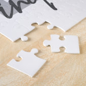 Modernes, einfaches, cooles Design der Liebe India Puzzle (Seite)