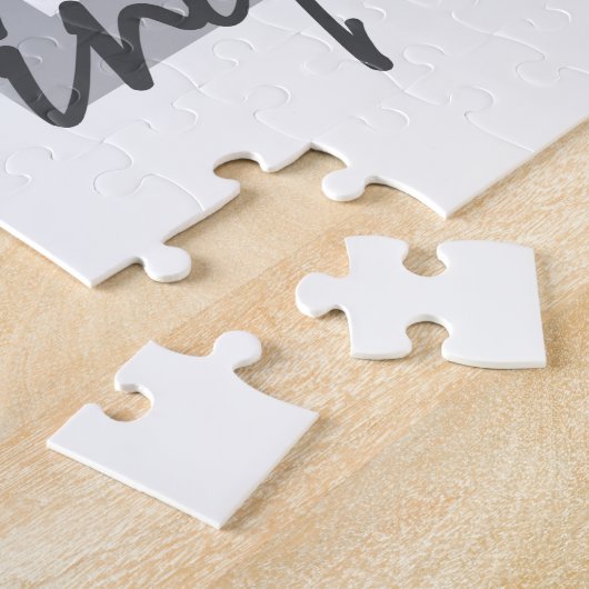 Modernes, einfaches, cooles Design der Liebe India Puzzle (Seite)