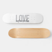 Modernes, einfaches, cooles Design der Liebe India Skateboard (Horizontal)