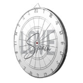 Modernes, einfaches, cooles, städtisches Design Li Dartscheibe (Vorderseite rechts)