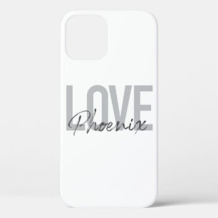 Modernes, einfaches, cooles, urbanes Design Liebe Case-Mate iPhone Hülle