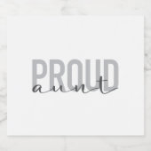 Modernes, einfaches, cooles, urbanes Design Prount Bierflaschenetikett (Einzelnes Label)