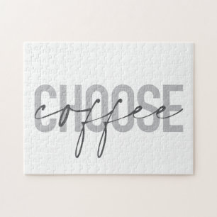 Modernes, einfaches, cooles urbanes Design Puzzle