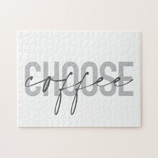 Modernes, einfaches, cooles, urbanes Design Wählen Puzzle (Horizontal)