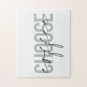 Modernes, einfaches, cooles, urbanes Design Wählen Puzzle (Vertikal)