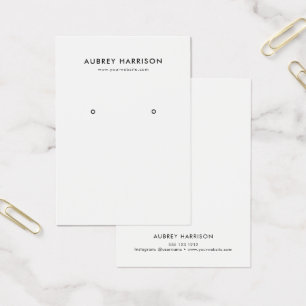 Modernes, einfaches Earring Display