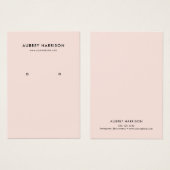 Modernes, einfaches Earring Display (Vorne & Hinten)