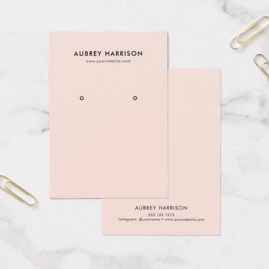 Modernes, einfaches Earring Display (Büro)