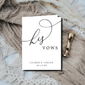 Modernes, einfaches Elegant, das seine Stimmen hoc Karte