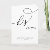 Modernes, einfaches Elegant, das seine Stimmen hoc Karte (Vorderseite)