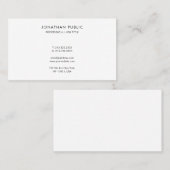 Modernes, einfaches Elegant, einfach zu machen Vor Visitenkarte (Vorne/Hinten)