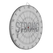 Modernes, einfaches, elegantes Design Strong Forev Dartscheibe (Vorderseite Links)