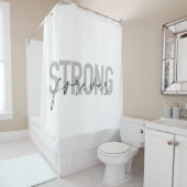 Modernes, einfaches, elegantes Design Strong Forev Duschvorhang (Beispiel)