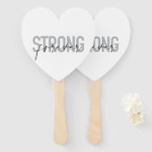 Modernes, einfaches, elegantes Design Strong Forev Fächer (Vorne und Hinten)