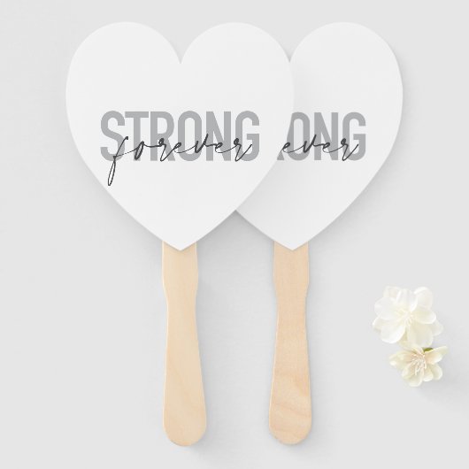 Modernes, einfaches, elegantes Design Strong Forev Fächer (Vorne und Hinten)