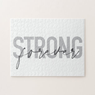 Modernes, einfaches, elegantes Design Strong Forev Puzzle