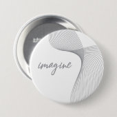 Modernes, einfaches, elegantes Grafikdesign von Im Button (Vorne & Hinten)