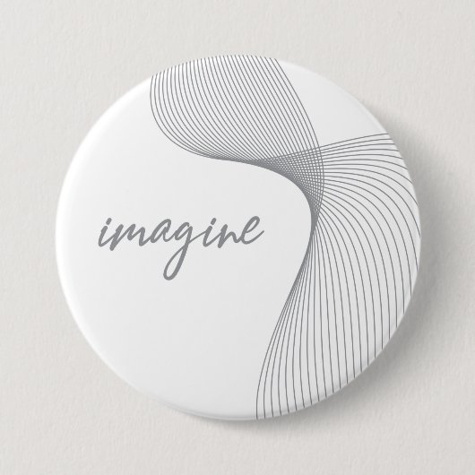 Modernes, einfaches, elegantes Grafikdesign von Im Button (Vorderseite)