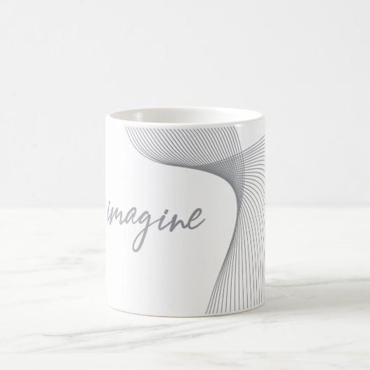 Modernes, einfaches, elegantes Grafikdesign von Im Kaffeetasse (Mittel)