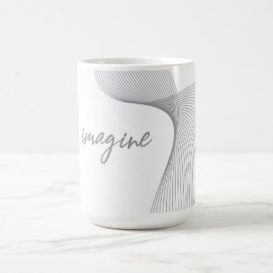 Modernes, einfaches, elegantes Grafikdesign von Im Kaffeetasse