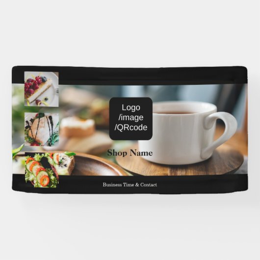 Modernes einfaches Foto Banner (Horizontal)