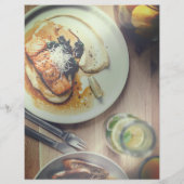 Modernes einfaches Foto Flyer (Hinten)