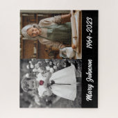 Modernes Einfaches Foto Jigsaw Puzzle (Vertikal)
