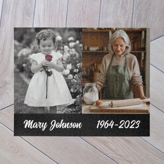 Modernes Einfaches Foto Jigsaw Puzzle